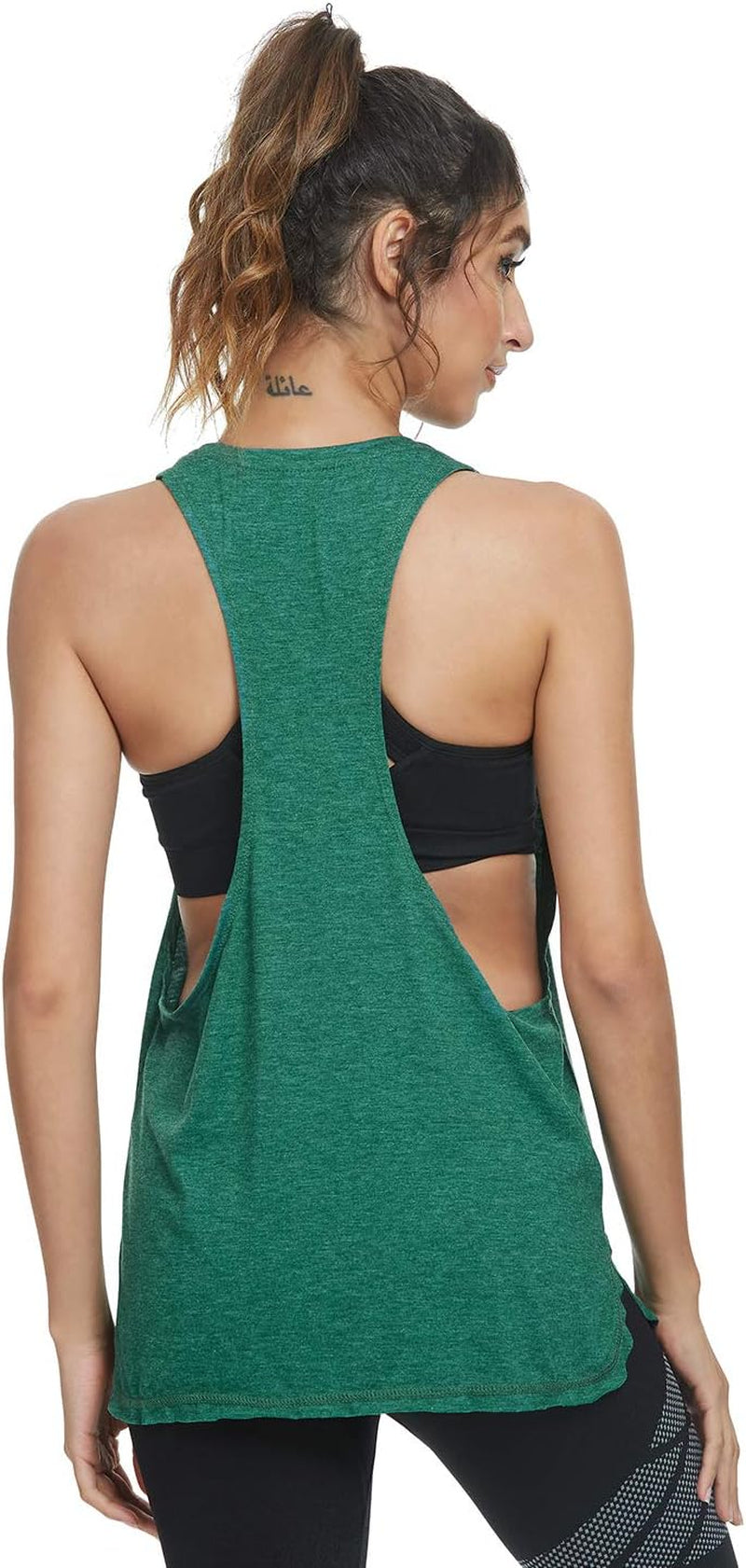 Essential 4-Pack Women's Lightweight Workout Tank Tops - Perfect for Running, Gym, and Yoga