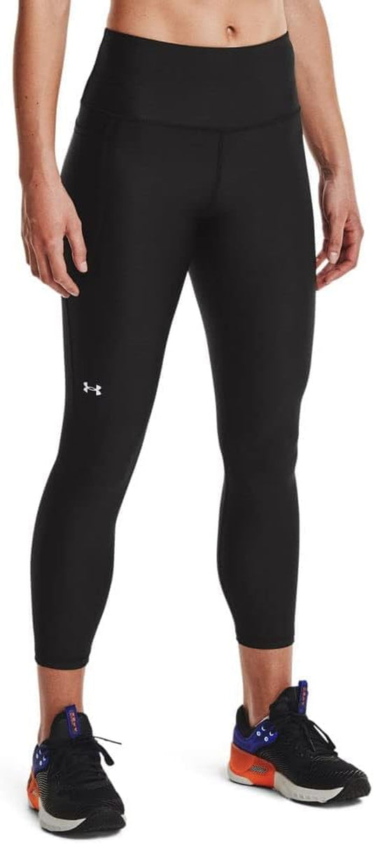 Elevate Your Workout: Women's High-Waisted No-Slip Ankle Leggings in HeatGear
