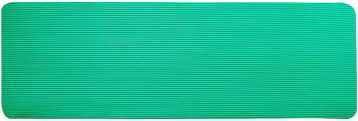 1/2-Inch Extra Thick High Density Anti-Tear Exercise Yoga Mat with Knee Pad and Carrying Strap, Multiple Colors