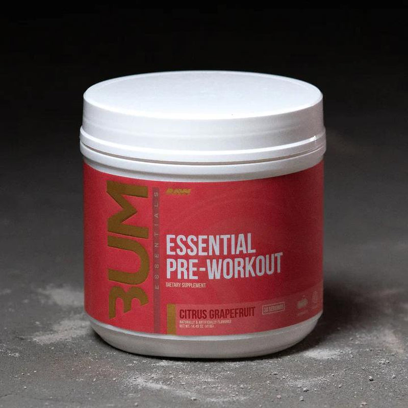 Unleash Explosive Energy with Raw Nutrition CBUM Chris Bumstead Essential Preworkout - Boost Blood Flow, Combat Fatigue & Choose from Exclusive Flavors!