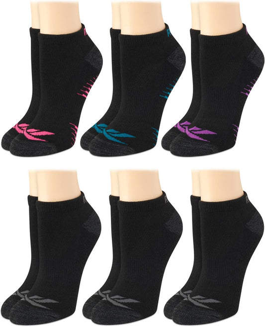 Ultimate Women's Athletic Socks - Cushioned Low Cut Performance (6 Pack)