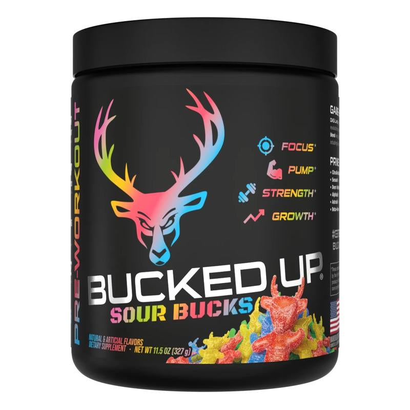 Bucked Up Pre Workout Supplement - 30 Servings for Enhanced Fitness and Energy