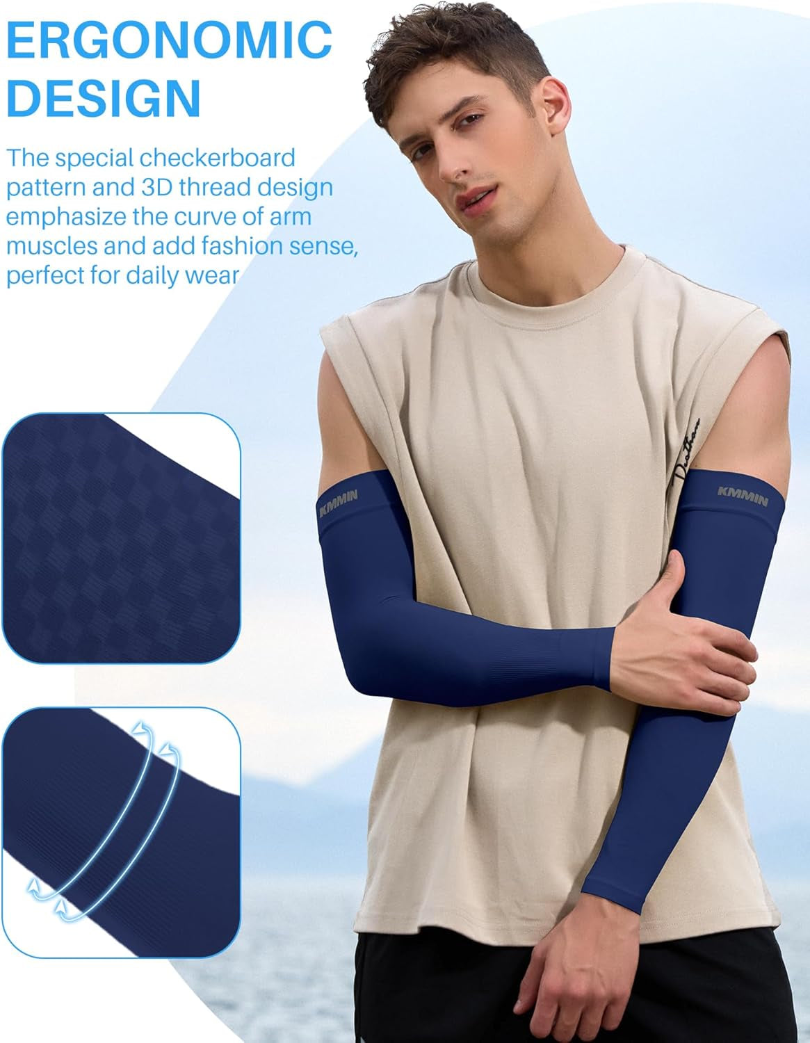 Ultimate UV Protection Arm Sleeves - Stay Cool and Safe for Driving, Cycling, Golf & Basketball!