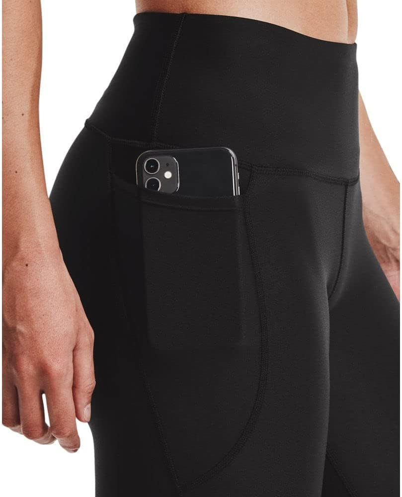 Elevate Your Workout: Women's High-Waisted No-Slip Ankle Leggings in HeatGear