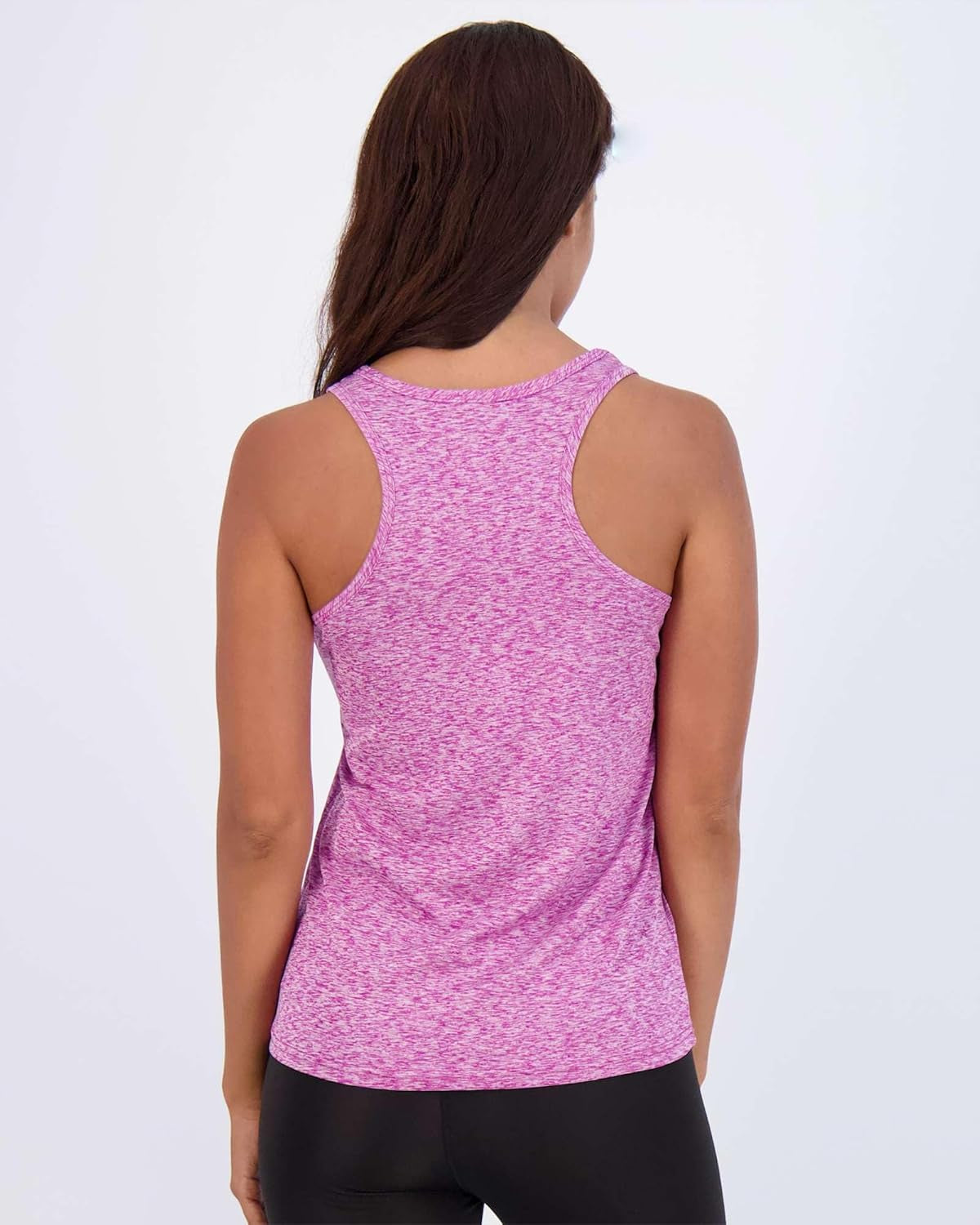 Elevate Your Workout: 5-Pack Women's Racerback Tank Tops - Dry-Fit Athletic Performance & Plus Sizes Available!