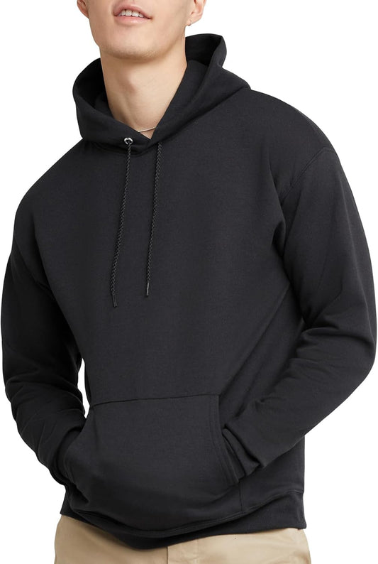 Sustainable Comfort: Men's EcoSmart Fleece Hoodie Sweatshirt