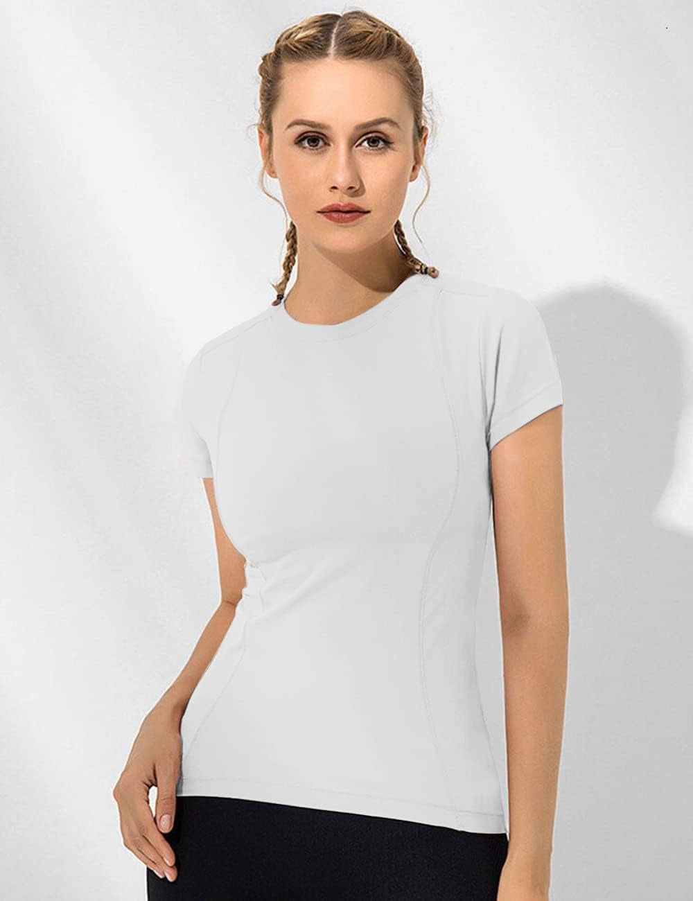 Elevate Your Workout: Women's Athletic Compression Tops - 1/2/3 Pack Dry Fit Yoga & Gym Shirts