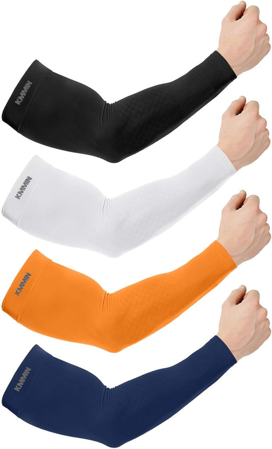 Ultimate UV Protection Arm Sleeves - Stay Cool and Safe for Driving, Cycling, Golf & Basketball!